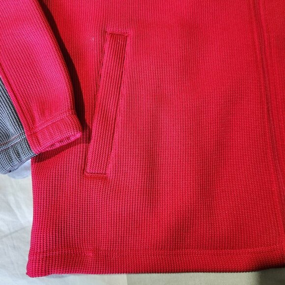 San Fransisco 49ers Coat Sweater Jacket Men's Size LG Full Zip Up with Pockets - Picture 8 of 15